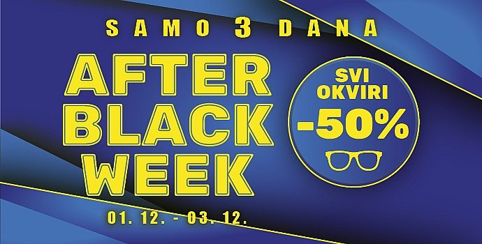 AFTER BLACK WEEK u Livision optikama!